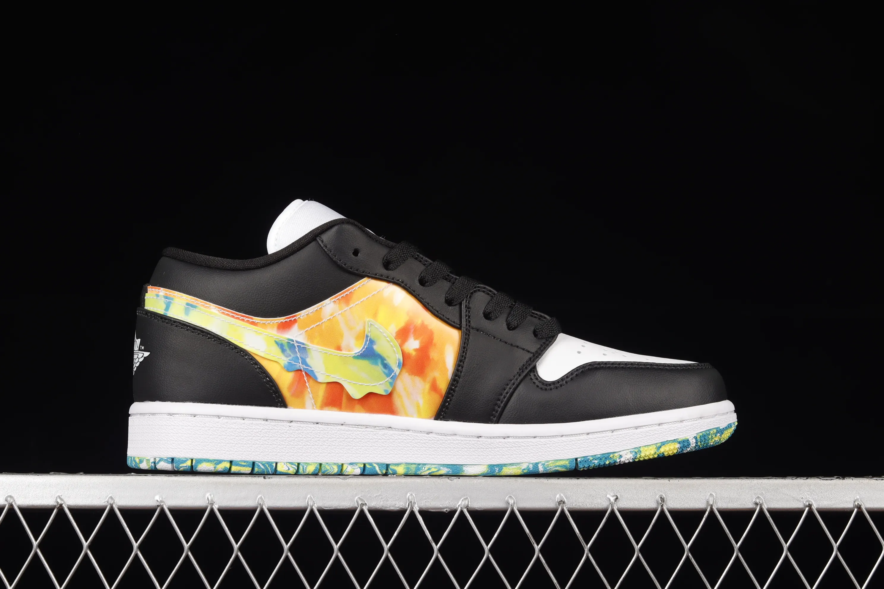 All categories Air Jordan Jordan series basketball shoes Air Jordan 1 Low Air Jordan 1 Low "Drip" AJ1 Joe 1 black green orange low-top casual sneakers DJ6252-038